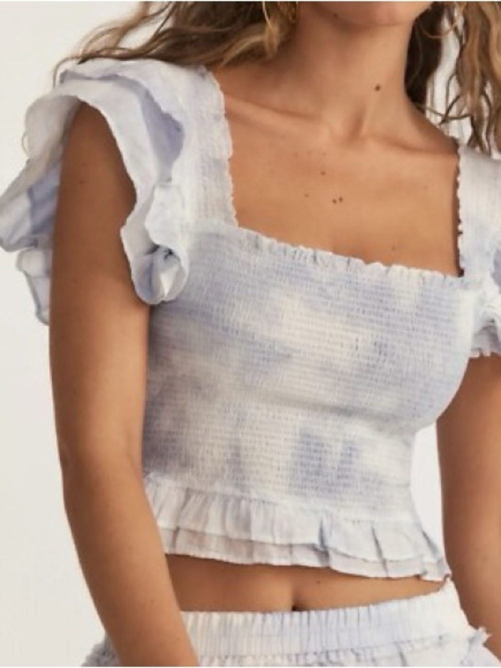 Loveshaxk fancy smocked top